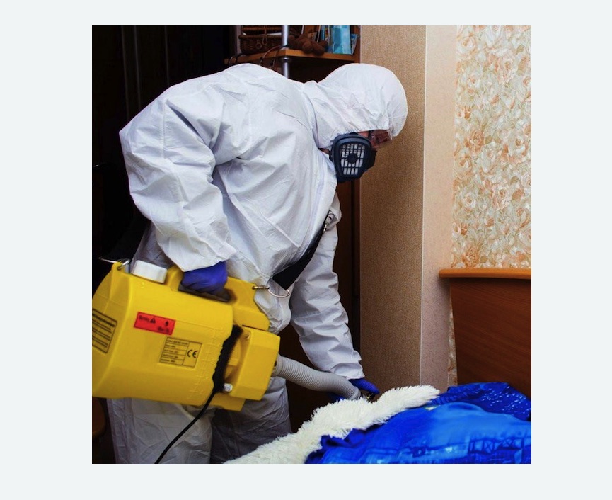 Обработка квартиры от коронавируса в Басманном районе Москвы